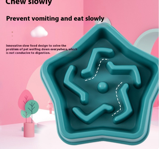 Pet Cat/Dog Slow Food Bowl