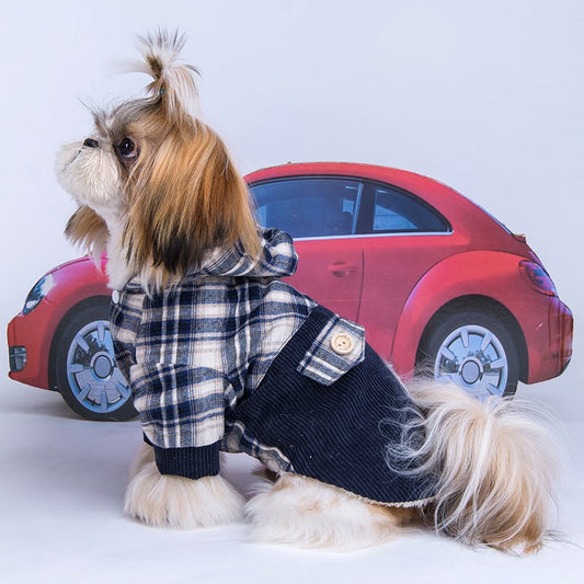 Teddy VIP Pomeranian Small Dog Cashmere Coat